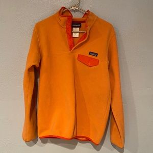 Orange Patagonia Synchilla